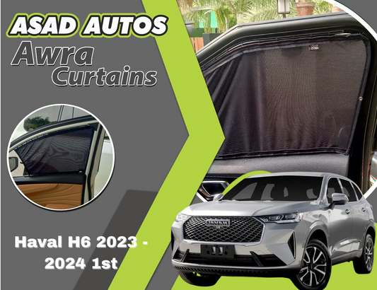 Awra Window Curtains Sun Shades (Car Pardy) for Haval H6 2023 - 2024 1st