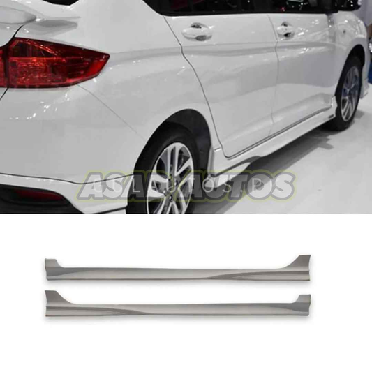 Complete 4 Pcs (Front & Back) (Side Skirts) Body Kit (ABS Plastic) for City 22
