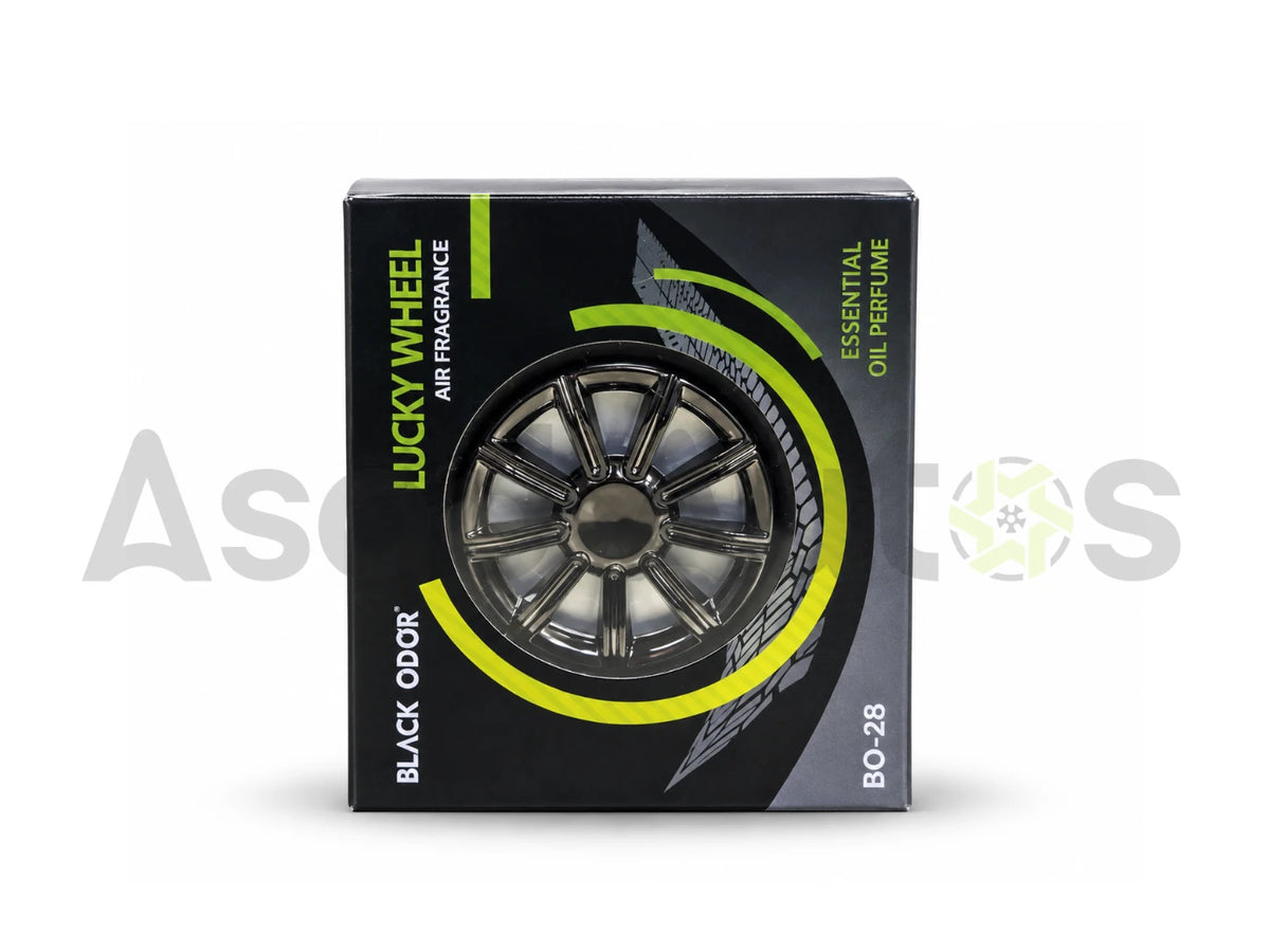 BLACK ODOR Lucky Wheel Air Fragrance Essential Oil Car Perfume