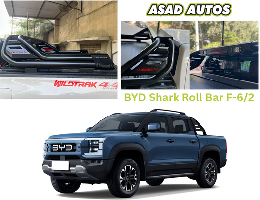 BYD Shark 2025-2026 Roll Bar F-6/2 – Heavy-Duty Rear Protection with Stylish Design