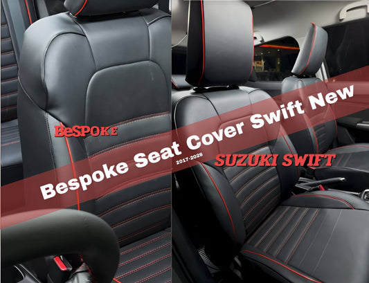 Bespoke Japanese Synthetic Fiber Seat Cover for Suzuki Swift 2017-2026 Custom Fit Interior Protection