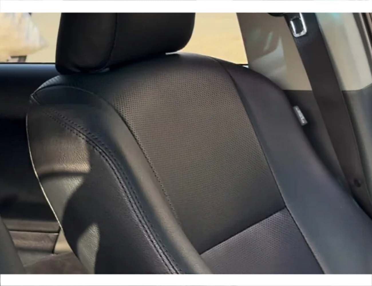 Bespoke Premium Seat Covers made from Japanese fully synthetic fabric with 90% heat resistance, custom-fit for superior protection and comfort.
