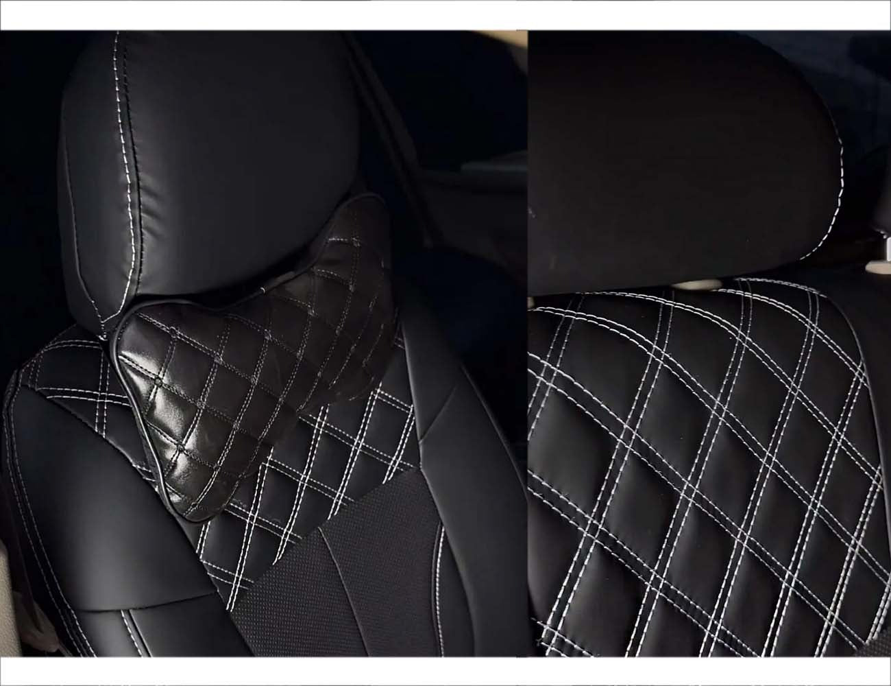 Bespoke Seat Covers Japanese Fully Synthetic Heat-Resistant Fabric for Toyota Corolla 2012, providing premium comfort and protection. 4