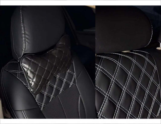 Bespoke Seat Covers Japanese Fully Synthetic Heat-Resistant Fabric for Toyota Corolla 2012, providing premium comfort and protection. 4