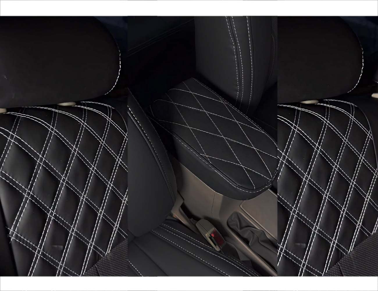 Bespoke Seat Covers Japanese Fully Synthetic Heat-Resistant Fabric for Toyota Corolla 2012, providing premium comfort and protection.
