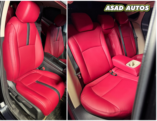 Bespoke Seat Covers for Honda Civic (2016–2021) – Premium Fit & Finish