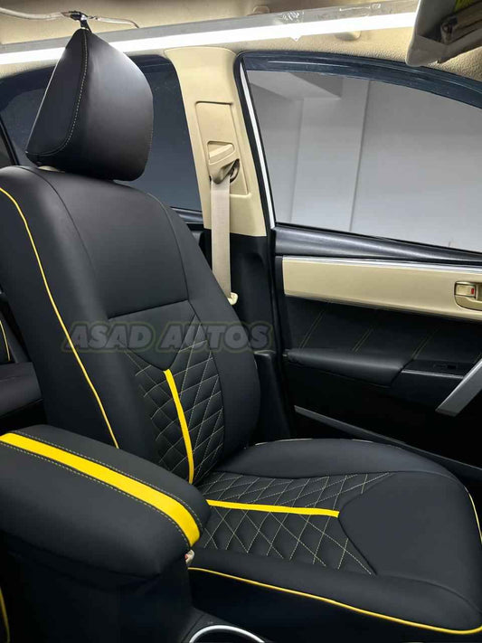 Bespoke Seat Covers for Toyota Corolla 2014-2026 – Premium Custom Fit & Comfort