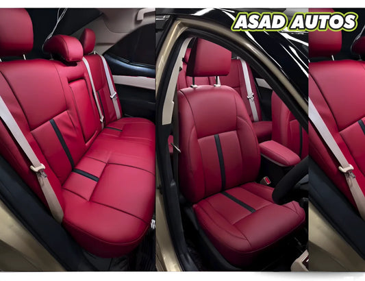 Bespoke Seat Covers for Toyota Corolla 2014–2026– Premium Japanese Synthetic Fiber