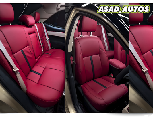 Bespoke Seat Covers for Toyota Corolla 2014–2026– Premium Japanese Synthetic Fiber