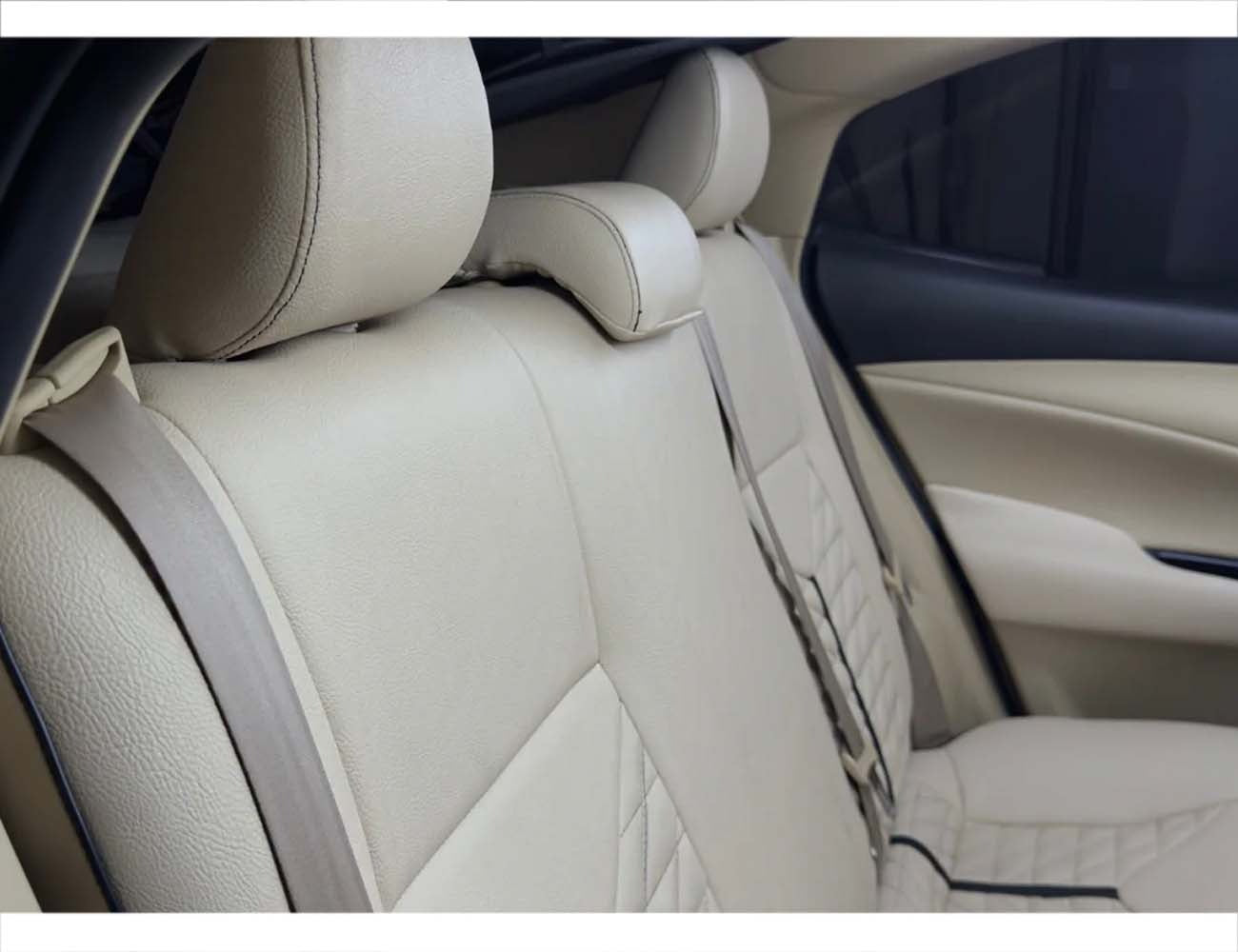 Bespoke Seat Covers for Toyota Yaris, custom-fit for premium protection and comfort.