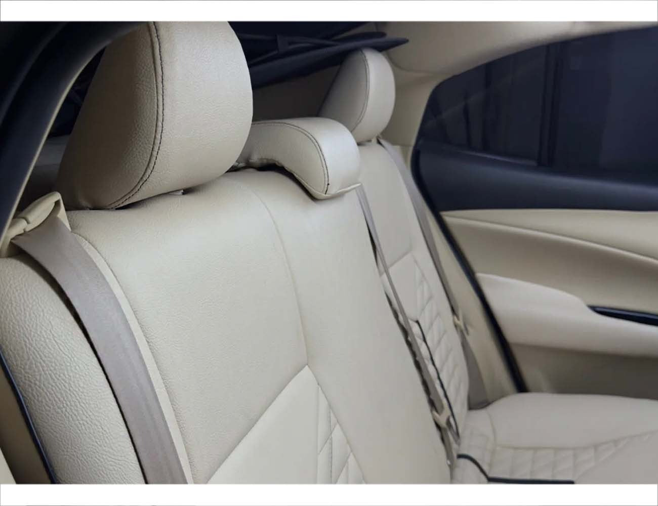 Bespoke Seat Covers for Toyota Yaris, custom-fit for premium protection and comfort.