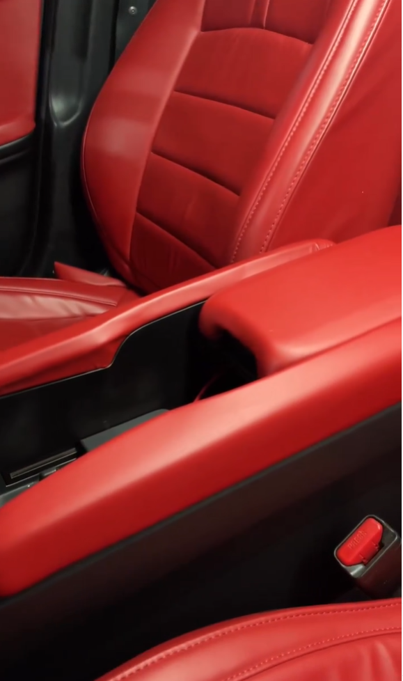 Bespoke seat cover for Civic X providing custom fit, comfort, and premium protection.