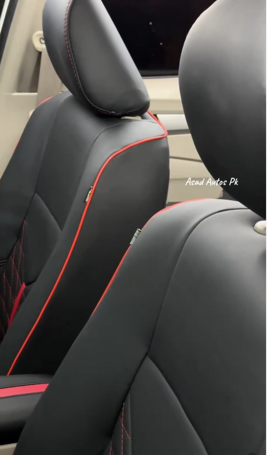 Bespoke seat cover for Honda City 2018 offering custom fit, comfort, and premium protection.