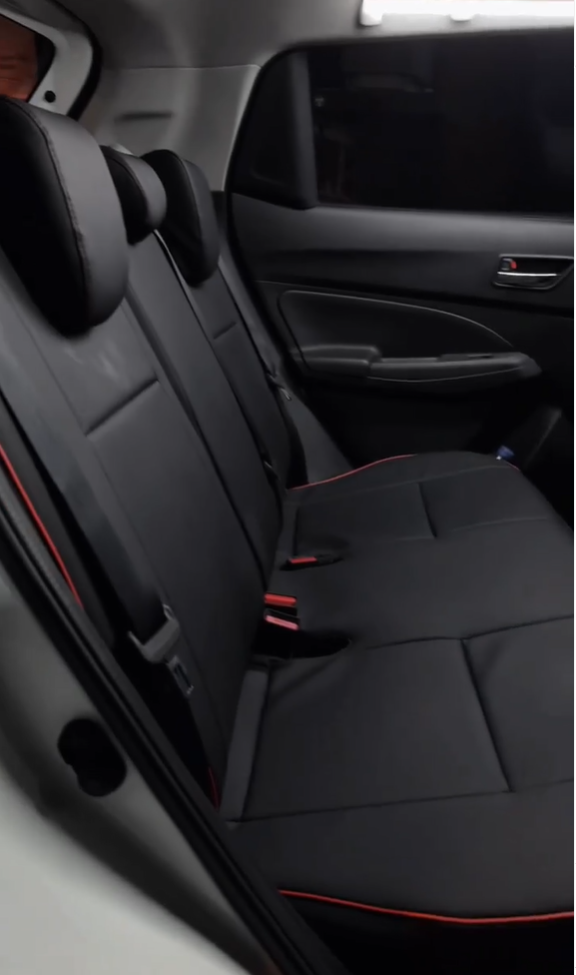 Bespoke seat cover for Suzuki Swift providing custom fit, premium comfort, and lasting protection.