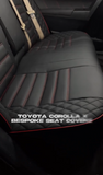 Bespoke seat cover for Toyota Corolla X offering custom fit, premium comfort, and protection.