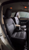 Bespoke seat cover for Toyota Corolla with a custom fit, providing premium protection and comfort.