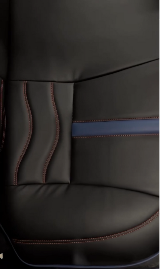 Bespoke seat cover for Toyota Vitz offering custom fit and premium protection.