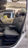 Bespoke seat covers for Daihatsu Mira offering custom fit, premium protection, and a stylish upgrade.
