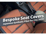 Bespoke Seat Covers Japanese Synthetic Fiber for Honda City 2022 – Premium Protection & Style