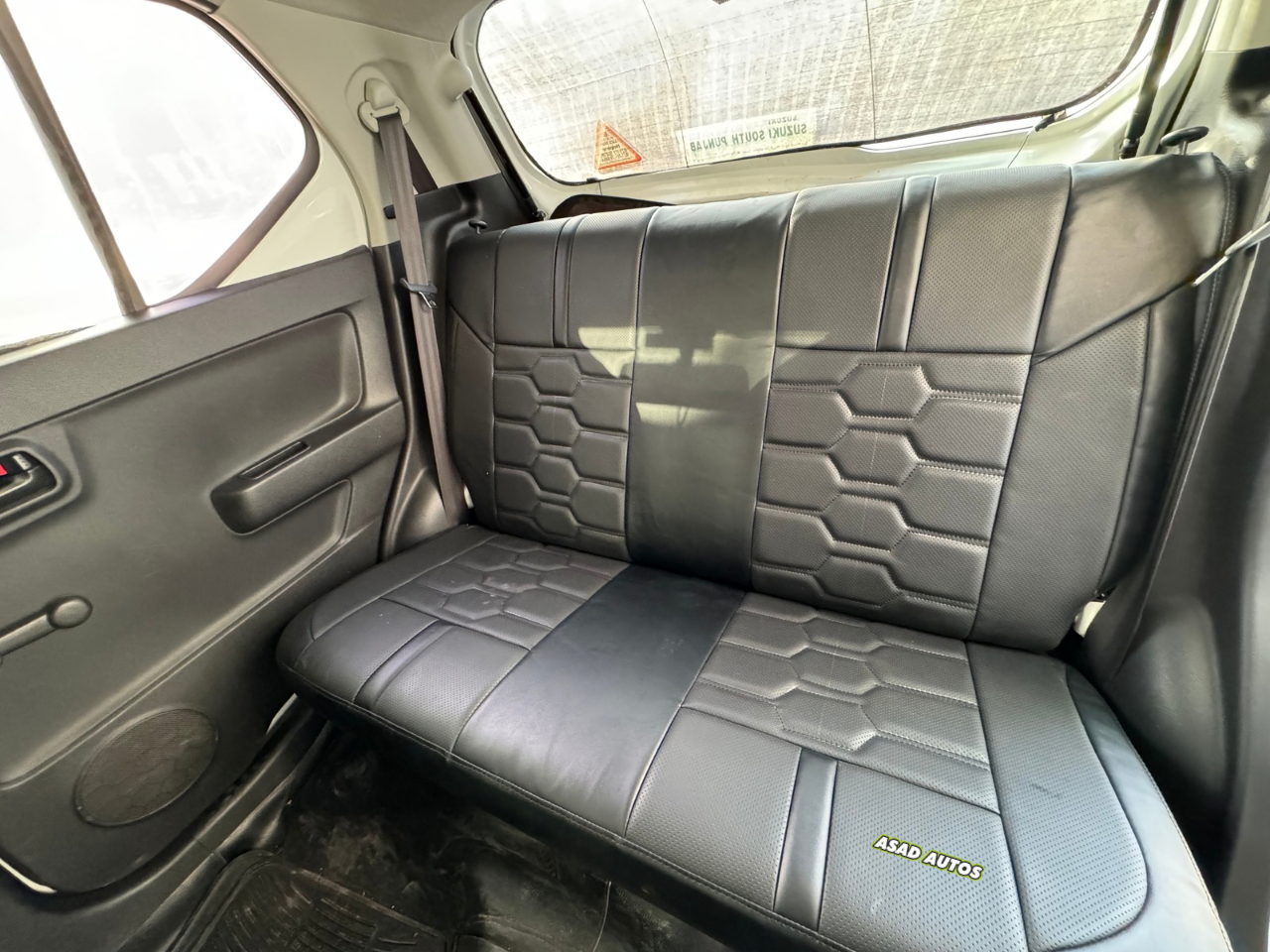 Bespoke seat covers made from Japanese synthetic fiber for Suzuki Alto 2014-2025, offering luxury and protection for your vehicle's interior.