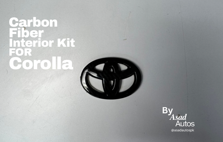 Toyota Corolla 2014-2024 Carbon Fiber Interior Kit