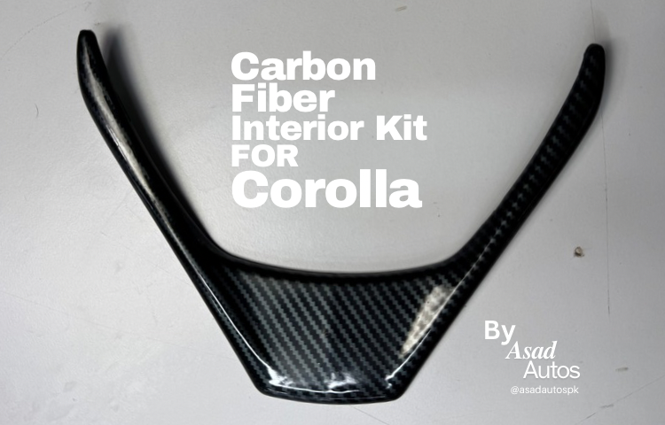 Toyota Corolla 2014-2024 Carbon Fiber Interior Kit