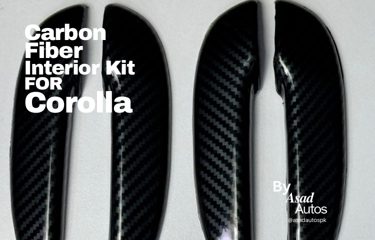Toyota Corolla 2014-2024 Carbon Fiber Interior Kit