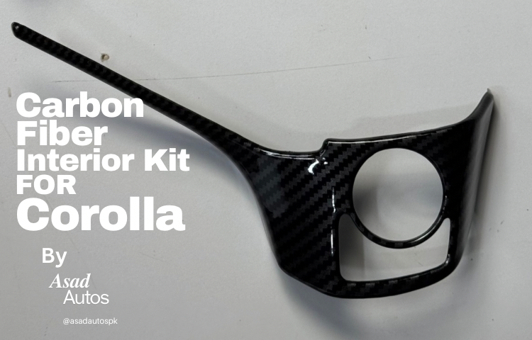 Toyota Corolla 2014-2024 Carbon Fiber Interior Kit