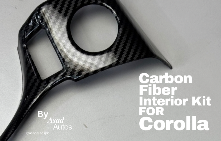 Toyota Corolla 2014-2024 Carbon Fiber Interior Kit