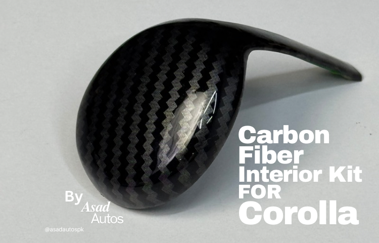 Toyota Corolla 2014-2024 Carbon Fiber Interior Kit
