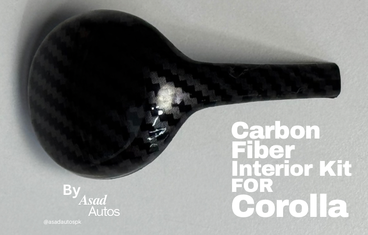 Toyota Corolla 2014-2024 Carbon Fiber Interior Kit