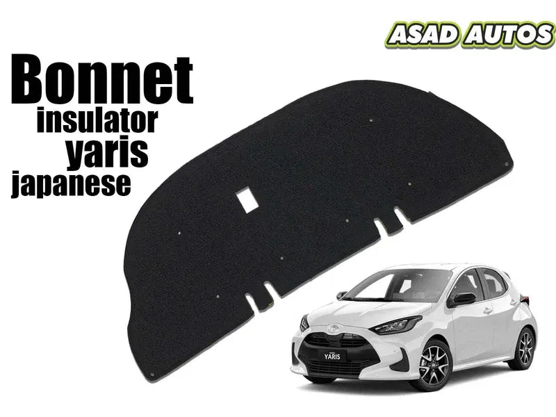 Bonnet Insulator for Toyota Yaris (Japanese) – Durable Engine Noise and Heat Protection