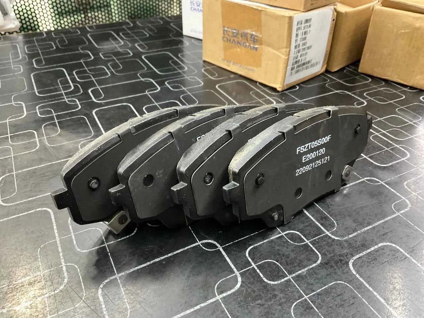 Brake Disc Pads Front Pair A-Market For Changan Oshan X7 2022–2025