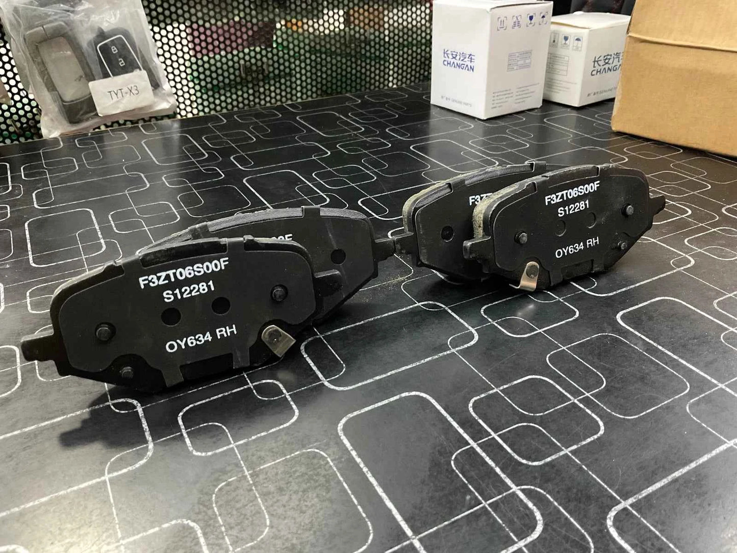 Brake Disc Pads Rear Pair A-Market For Changan Oshan X7 2022–2025