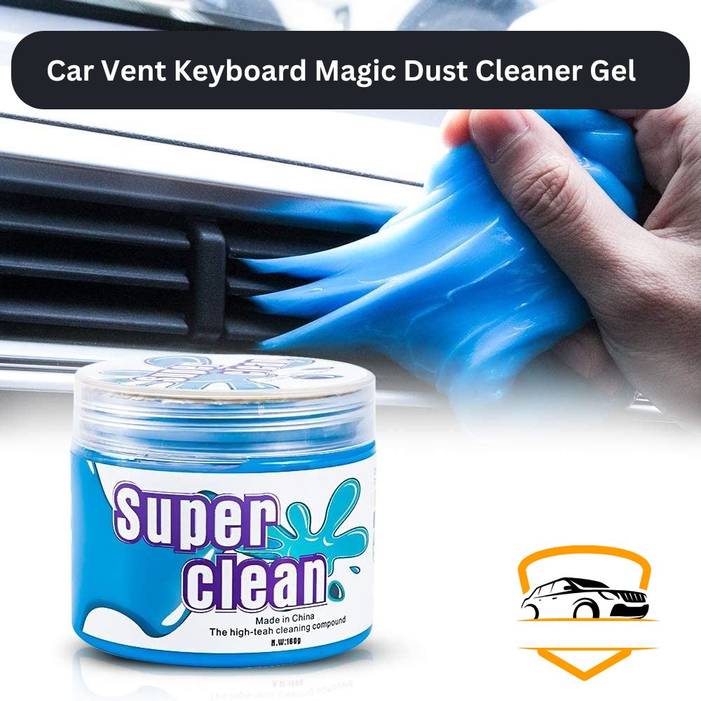 Pack of 3 Universal Car Vent Keyboard Magic Dust Cleaner Gel