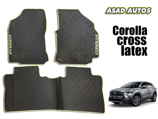 Car Floor Mats for Corolla Cross – Premium Latex Protection