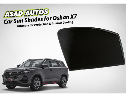 Car Sun Shades for Changan Oshan X7, providing UV protection, heat reduction, and enhanced comfort for your vehicle's interior.