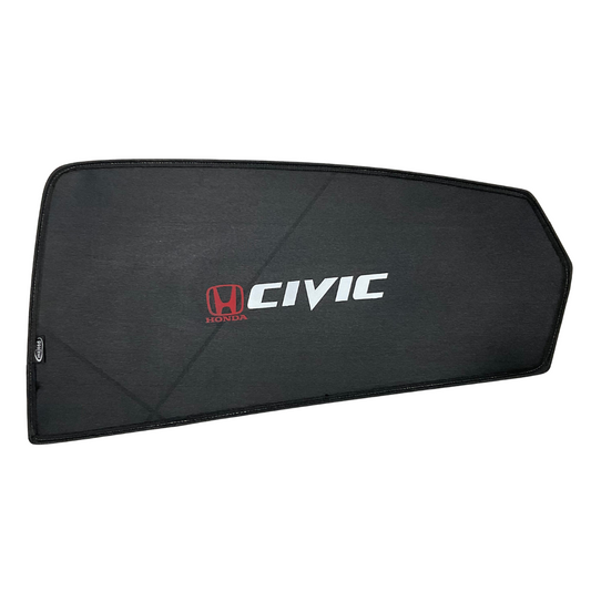 Car Sun Shades for Honda Civic 2016-2021, featuring custom fit, UV protection, and heat reduction for interior comfort and durability.
