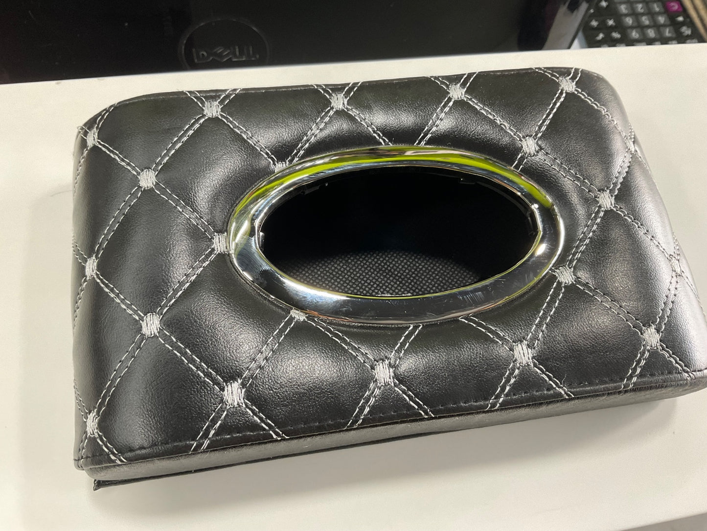 "Car Tissue Box – Stylish & Convenient Tissue Holder for Sun Visor, Dashboard & Backseat."