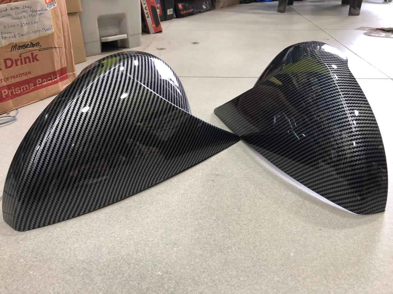 Carbon Fiber Car Mirror Covers for Honda Civic 2022–2025 – Sporty Side Trim Upgrade