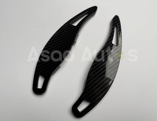 Carbon fiber paddle shifter extension for Honda Civic 2022-2026 steering wheel upgrade