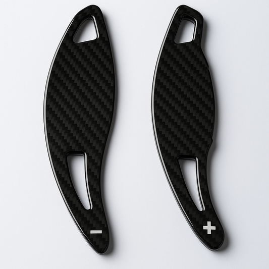 Carbon fiber paddle shifter extension for Honda Civic 2022-2026 steering wheel upgrade