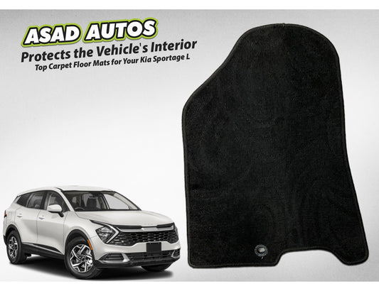 Carpet Floor Mat for Kia Sportage L – Custom Fit with Premium Texture