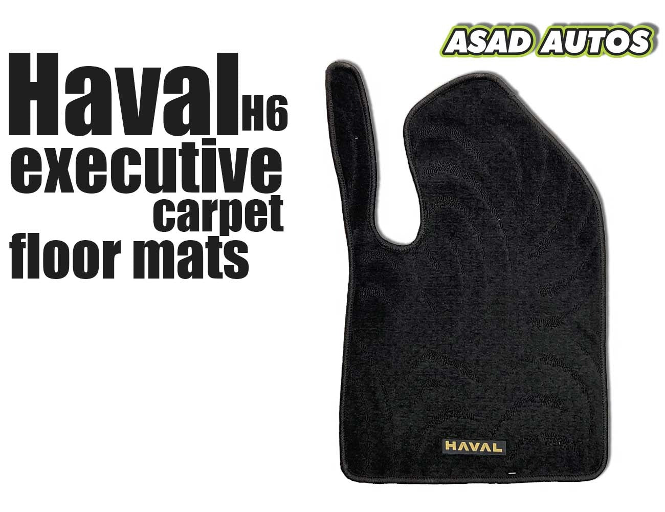 Cartrex Executive Carpet Floor Mats for Haval H6 – Stylish and Durable Interior Accessories