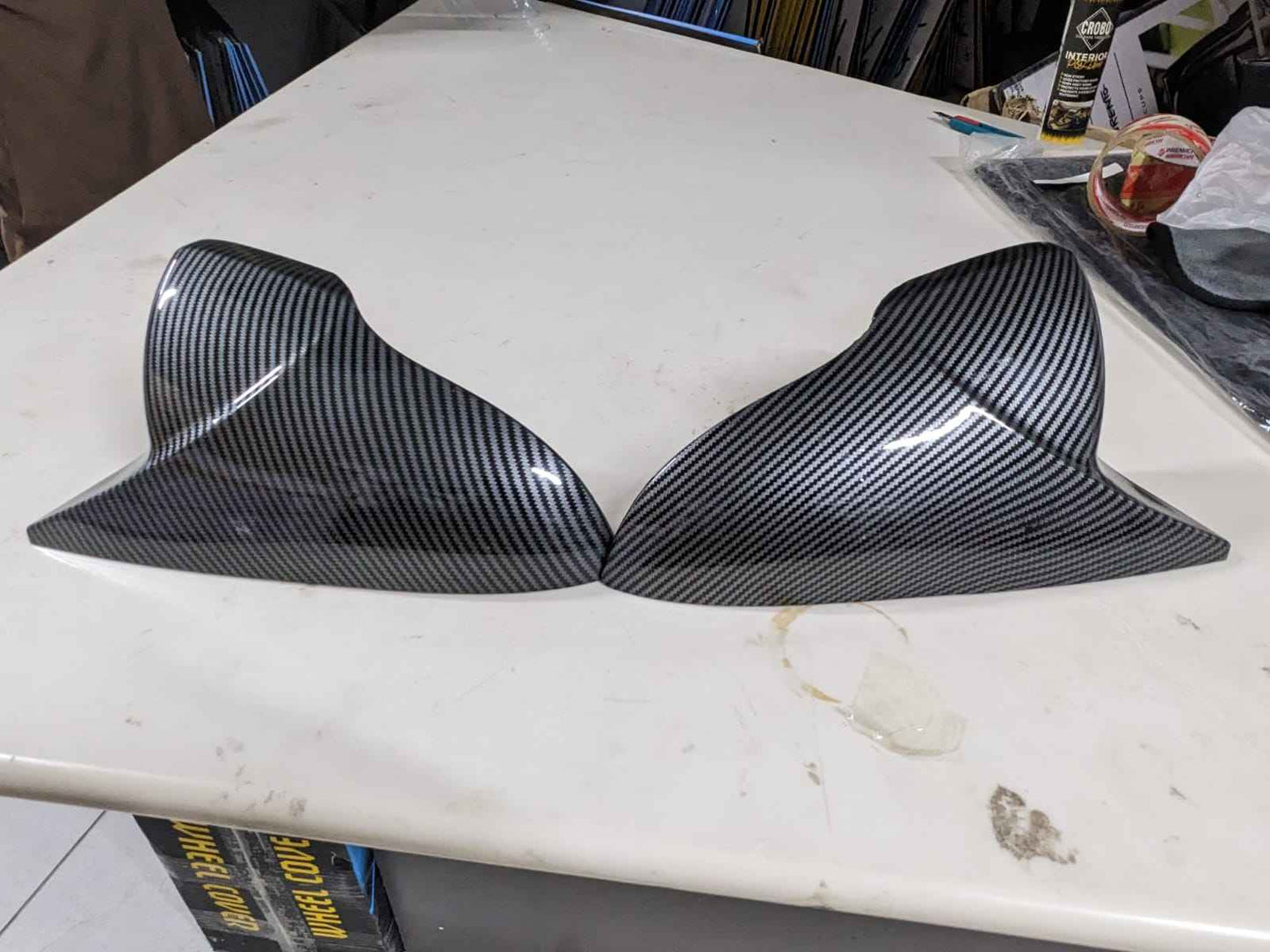 Changan Alsvin Mirror Cover — Carbon Fiber Style