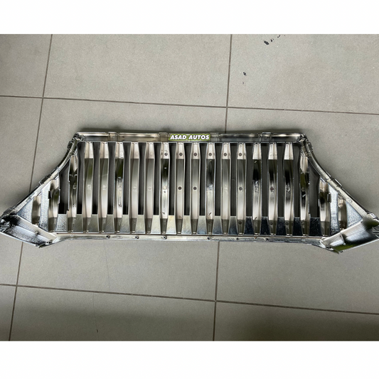 Chrome Front Bumper Grill for Hyundai Tucson 2020-2024, enhancing vehicle style with a sleek chrome finish and durable construction.