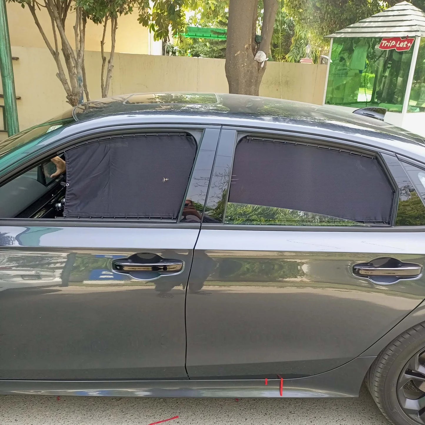 Awra Window Curtains Sun Shades (Car Pardy) for Honda Civic 2022 - 2025 11th