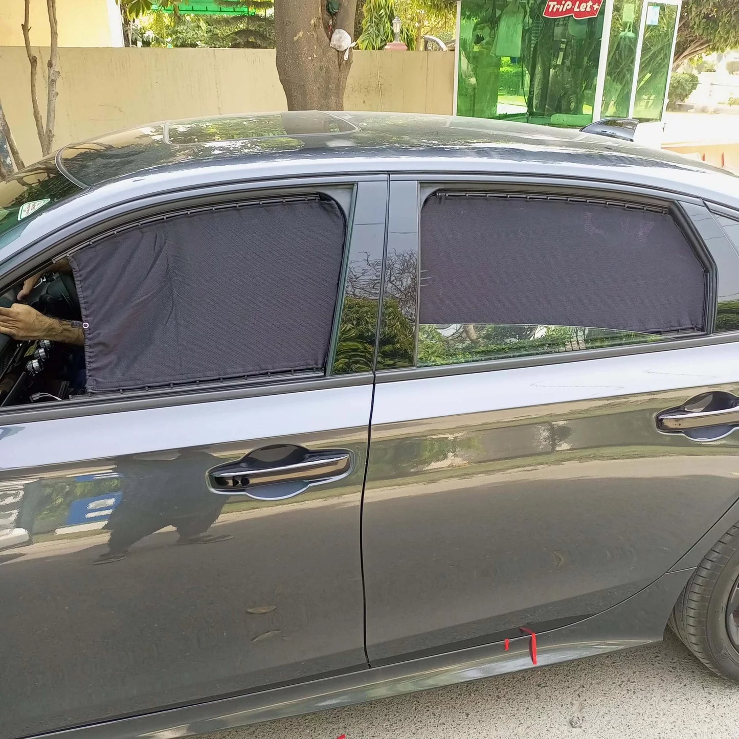 Awra Window Curtains Sun Shades (Car Pardy) for Honda Civic 2022 - 2025 11th