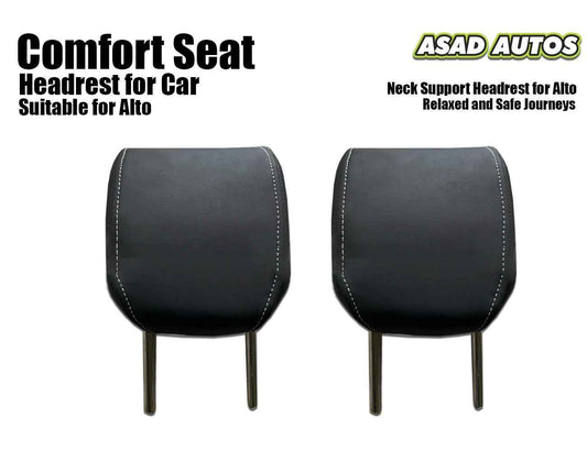 Comfort Seat Headrest for Car - Suitable for Suzuki Alto 2014 2025 and More