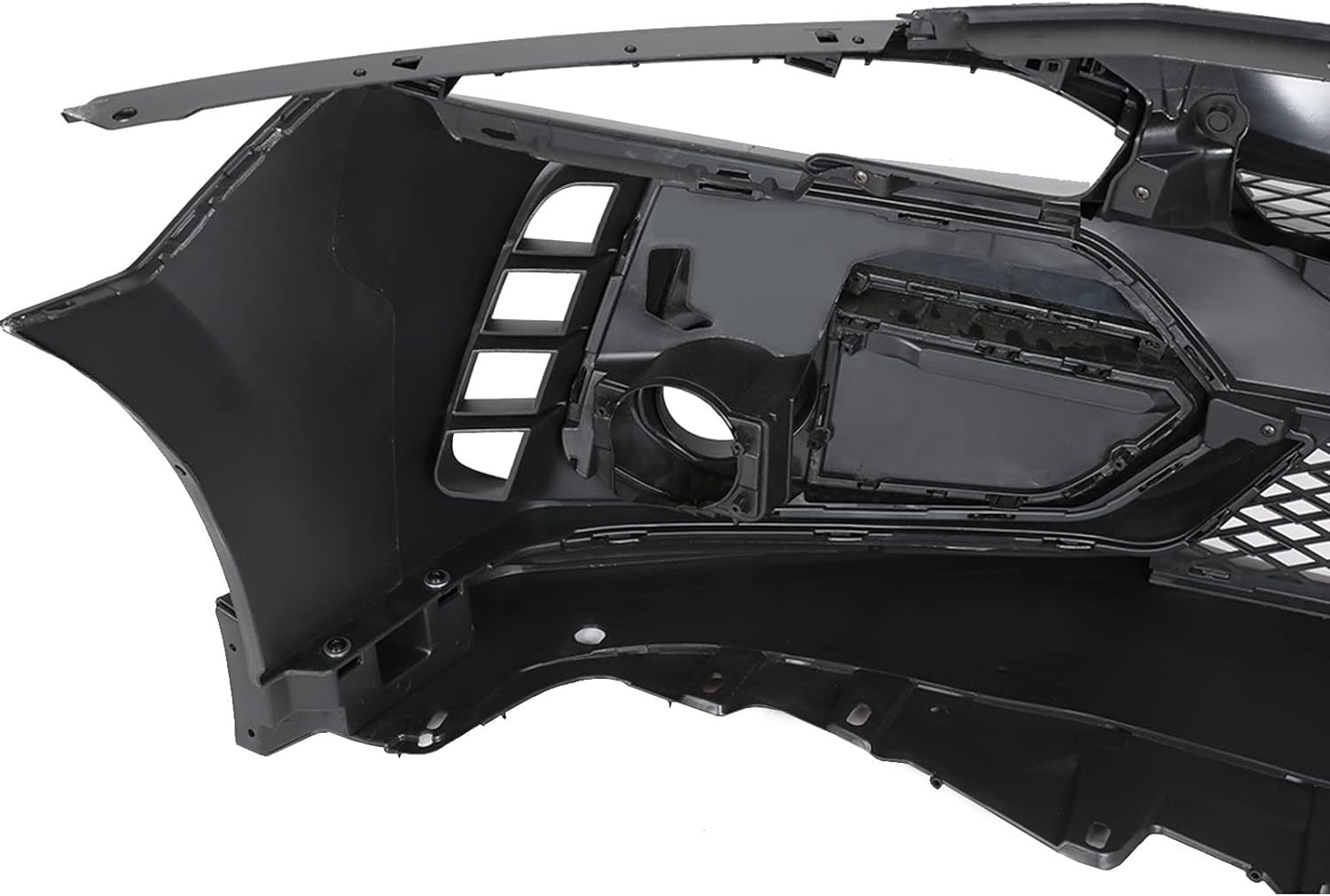 Complete Type R Style Conversion Kit for Honda Civic 2016-2021 in ABS plastic (Non-Painted), including front bumper, rear bumper, and side skirts.